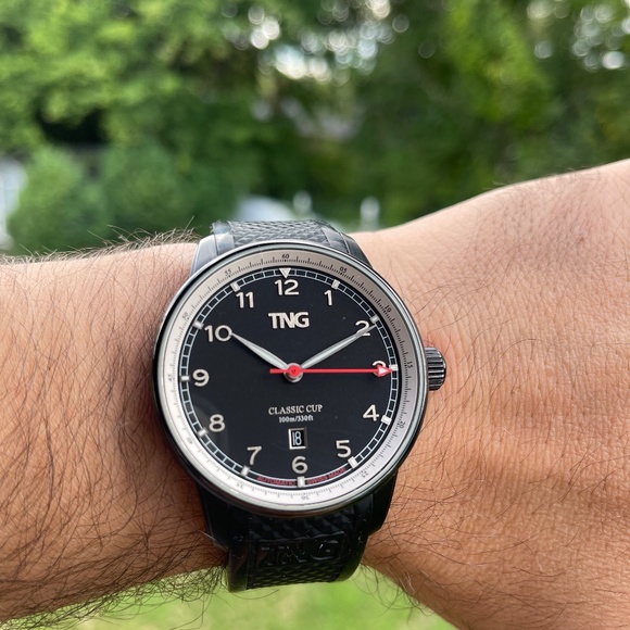 TNG Classic Cup Automatic 44mm Mens Watch Swiss Made
